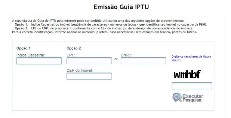 IPTU 2024 BH Belo Horizonte → 【Consulta, Valor, Pagamento, 2ª VIA】