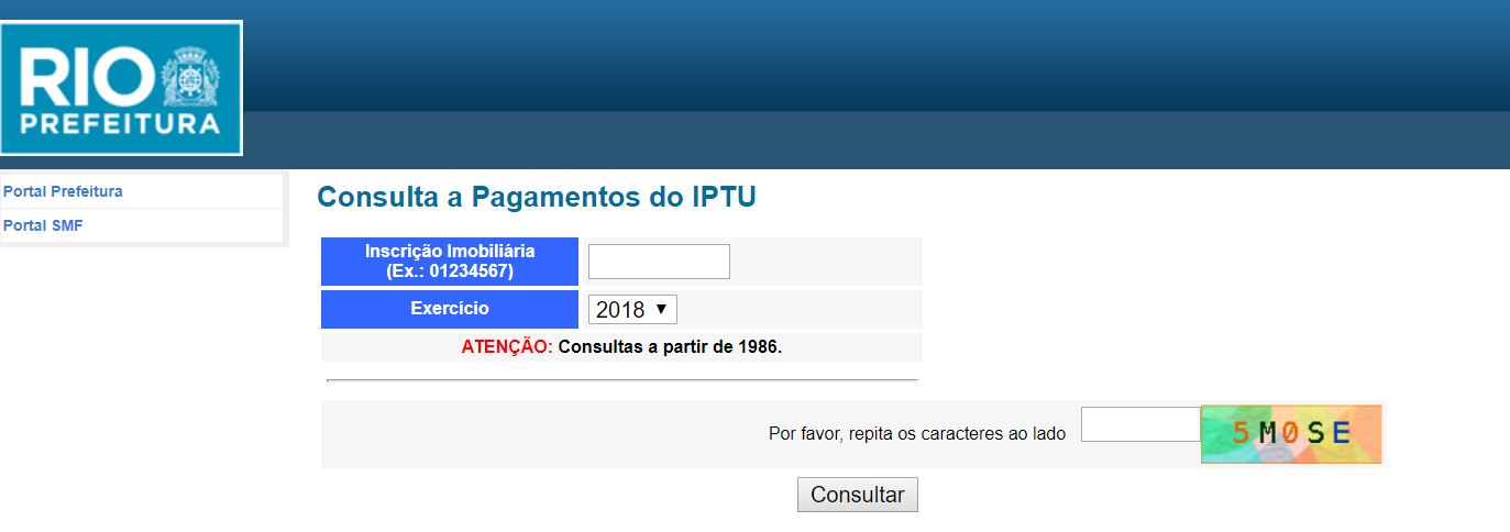 Consulta IPTU 2024 Rio de Janeiro